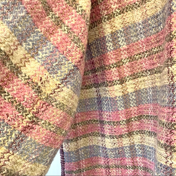 NWT! Women’s Poncho Tassels Pockets Multi-Color - Picture 5 of 9